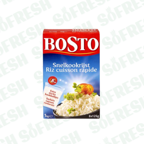 BOSTO RIZ CUISSON RAPIDE (8X125G)
