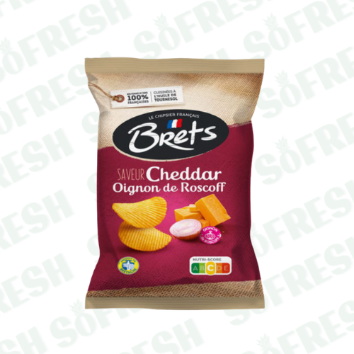 BRETS CHEDDAR OIGNON DE ROSCOFF 125G