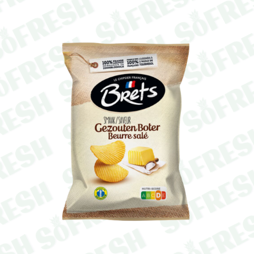 BRETS BEURRE SALE 125G