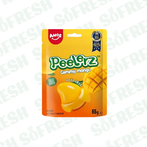AMOS PEELERZ GUMMY MANGO 65G