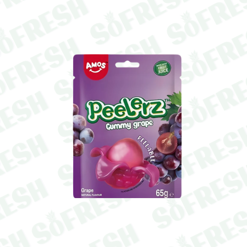 AMOS PEELERZ GUMMY GRAPE 65G