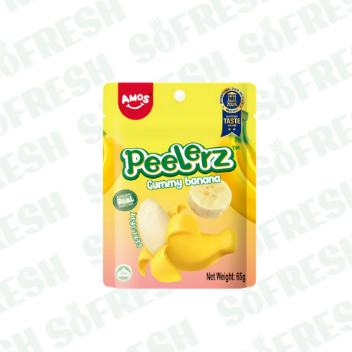 AMOS PEELERZ GUMMY BANANA 65G