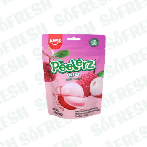AMOS PEELERZ GUMMY LYCHEE 65G