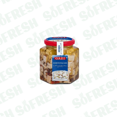 GAZI FETA CUBES DANS L'HUILE 45% 375GR
