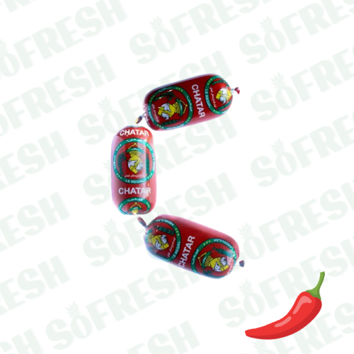 CHATAR SAUCISSES BOEUF PIQUANT 3PCS