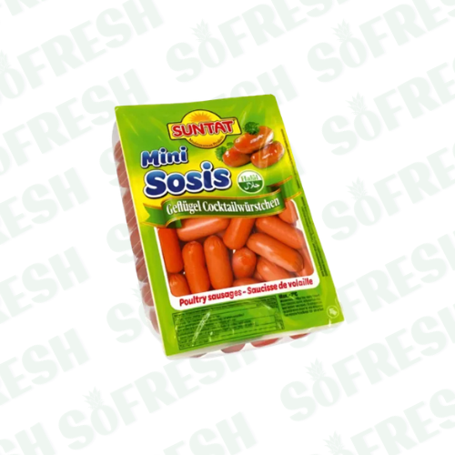 SUNTAT MINI SAUCISSES DE DINDE COCKTAIL 400GR
