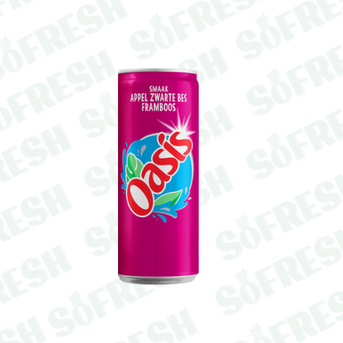 OASIS POMME - CASSIS -FRAMBOISE 33CL