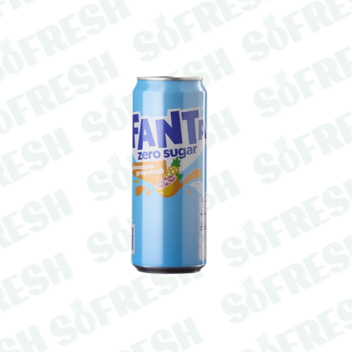 FANTA ZERO SUGAR PINEAPPLE-GRAPEFRUIT 33CL