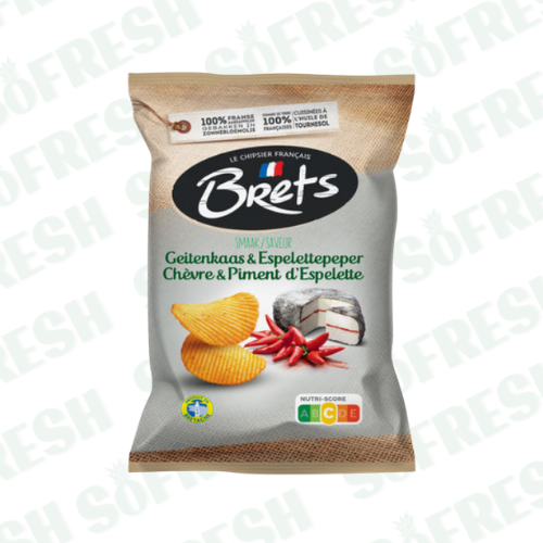 BRETS CHEVRE & PIMENT D'ESPELETTE 125G