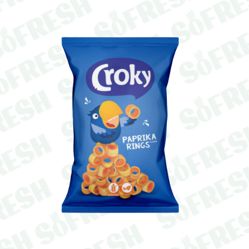 CROKY RINGS PAPRIKA 75G
