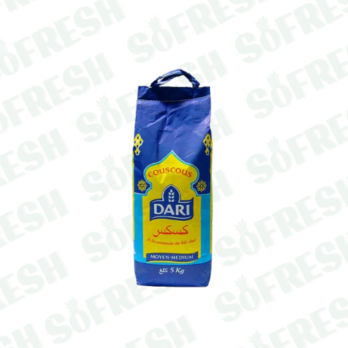 COUSCOUS DARI MOYEN 5 KG