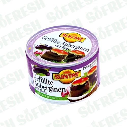 SUNTAT AUBERGINES FARCIES AU RIZ 350GR