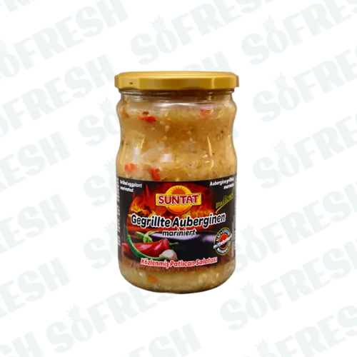 SUNTAT AUBERGINES EN SALADE MARINEE A L' AIL 660CC