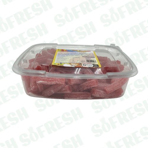 BONBONS SOUR RASPBERRY PENCILS 300G