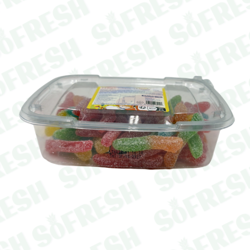 BONBONS MEGA SOUR WORMS 300G