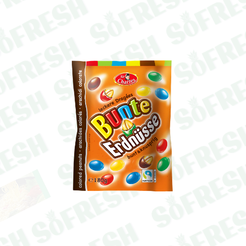 SIR CHARLES DRAGEES BUNTE ERDNÜSSE 180G