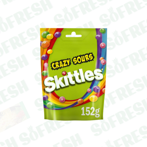 SKITTLES CRAZY SOURS 152G
