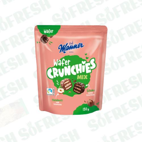MANNER WAFER CRUNCHIES MIX 130G