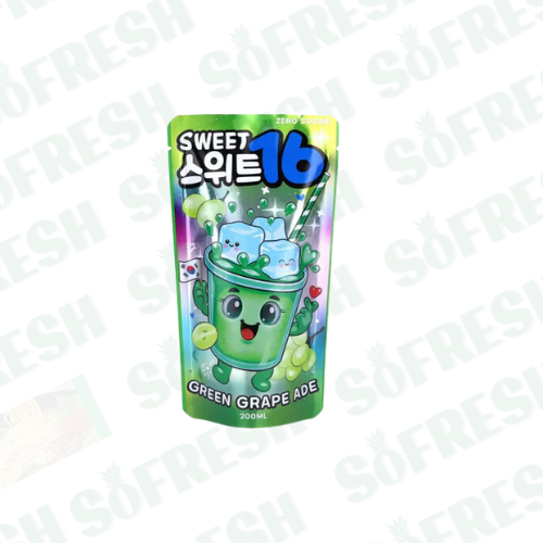 SWEET 16 GREEN GRAPE 200ML